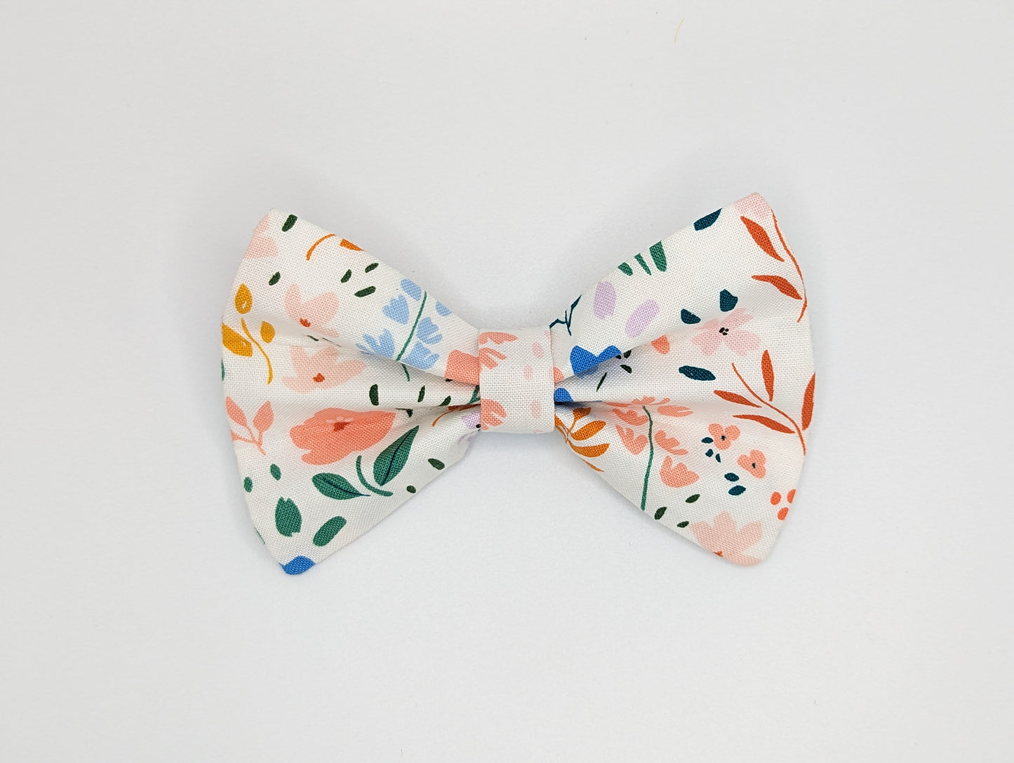 White w/ Summer Floral