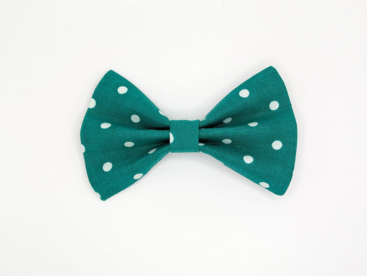 Teal Polka Dot