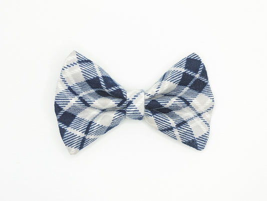 Blue Felt Plaid